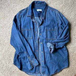 Chambray button up